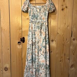 Baltic Born Pastel Floral Maxi Dress